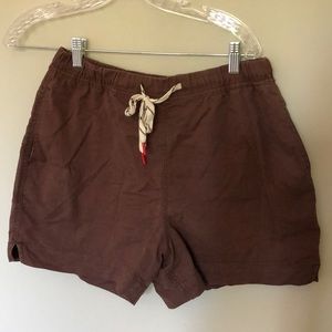 Topo designs “dirt” shorts